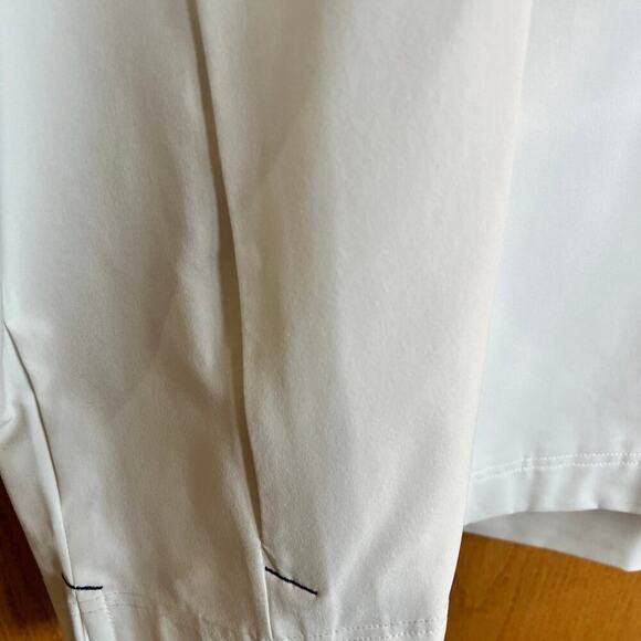 Nike, men's size L men’s 1/4 zip jacket, off white / white and purple - Picture 6 of 12